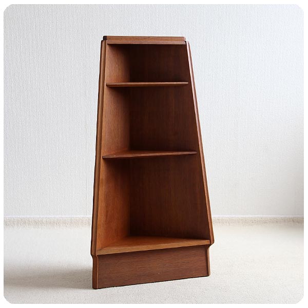 イギリス ヴィンテージ G-PLAN コーナーシェルフ ジープラン ミッド