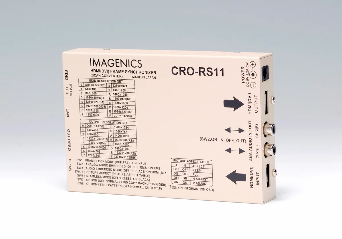 CRO-RS11 ｜IMAGENICS