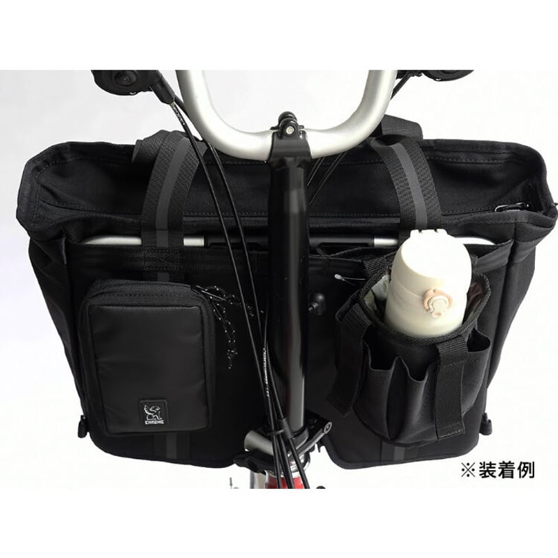 CHROME FLEXIBLE BIKE TOTE | believe online store