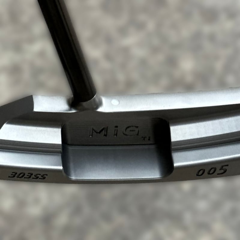 MiG005(センターネック）カラー／ブラック（DLC加工）【20本追加ぶん