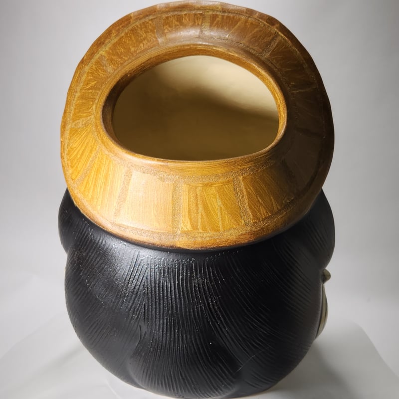 丸狸傘立 17号 （信楽焼き・陶器・傘立て・梅雨・雨・玄関・収納・B049