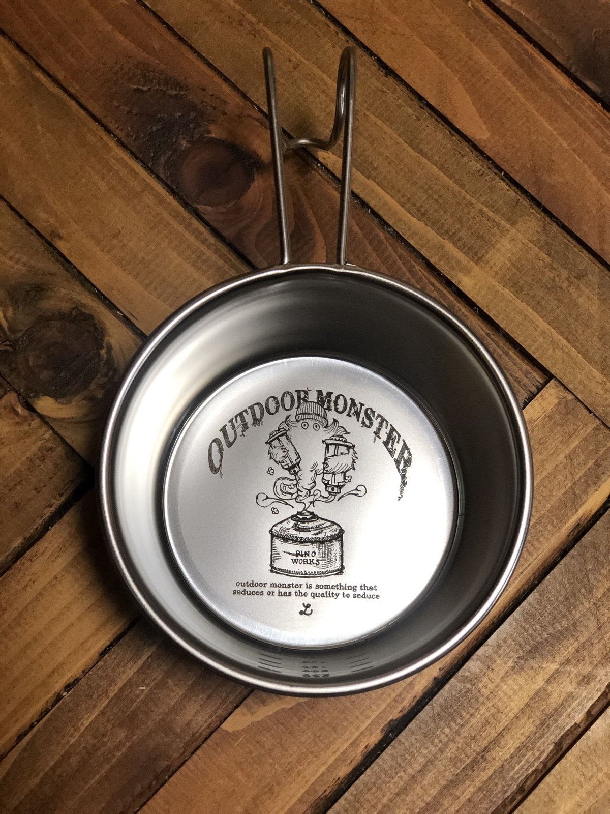 OUTDOOR MONSTER シェラカップ(深型) | pinoworks