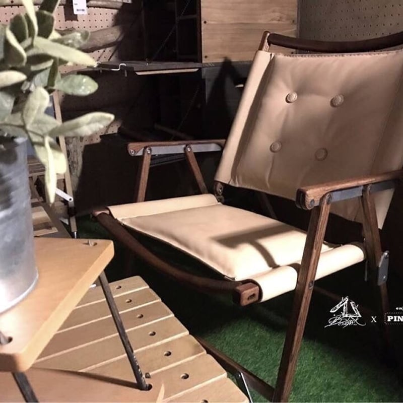 BLACK Design×PINOWORKS コラボロッキングチェア LOW(受注生産) |