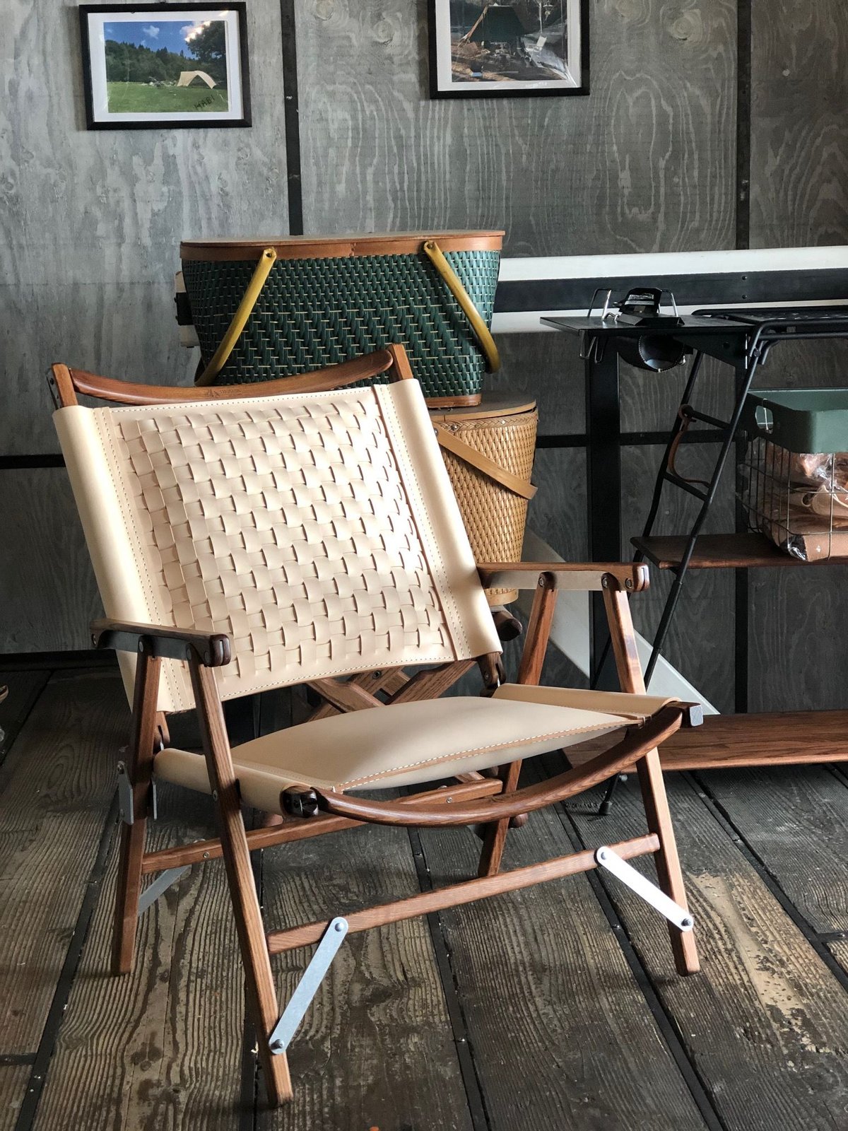 BLACK Design×PINOWORKS コラボチェア HIGH レザーメッシュ(受注生