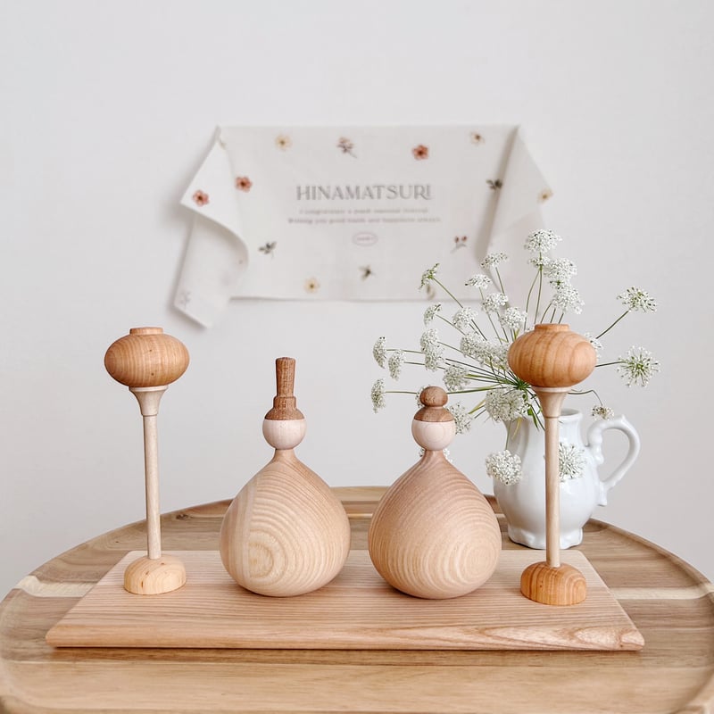 残り僅か＊Wooden hina dolls / lemitoys | AWINS.CO