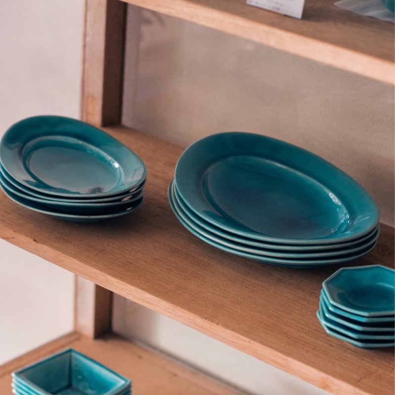 あわびウェア オーバル皿 M | 道具屋 nobori