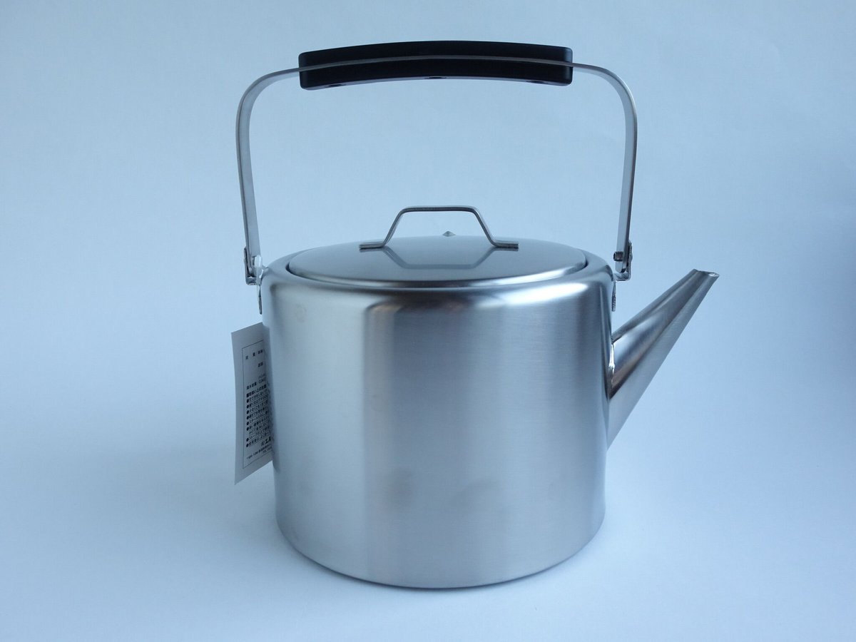 工房アイザワ】ブラックピーマン200v ストレートケトル2.0L サテン