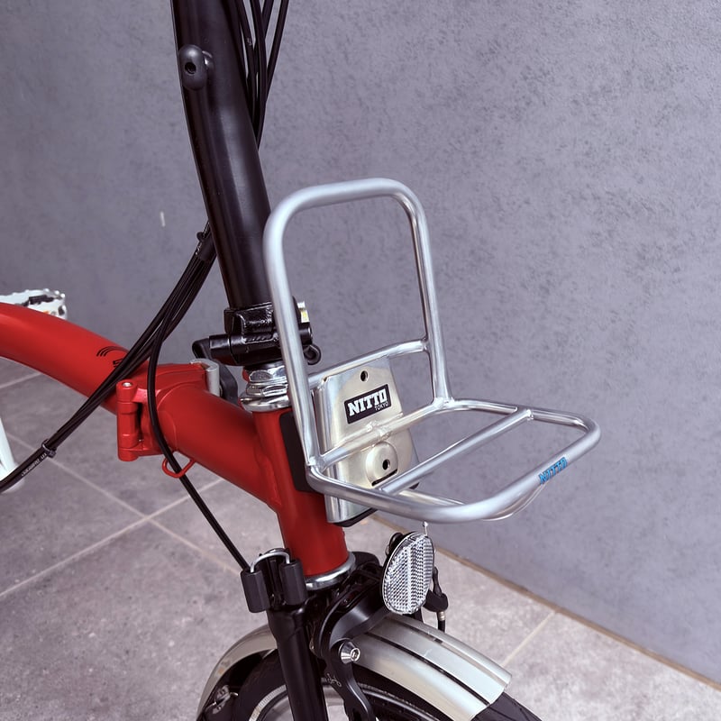 BM-13F ミニベロフロントキャリア［シルバー］ | WADACYCLE online store