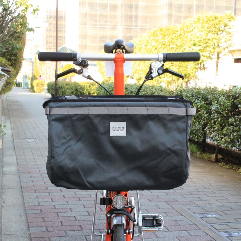 BROMPTON Basket Bag 23L [Dark Grey] | WADACYCL