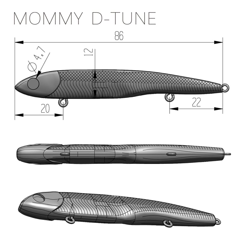 MOMMY（マミー）86 D-TUNE（水平姿勢） | DEPP TOKYO