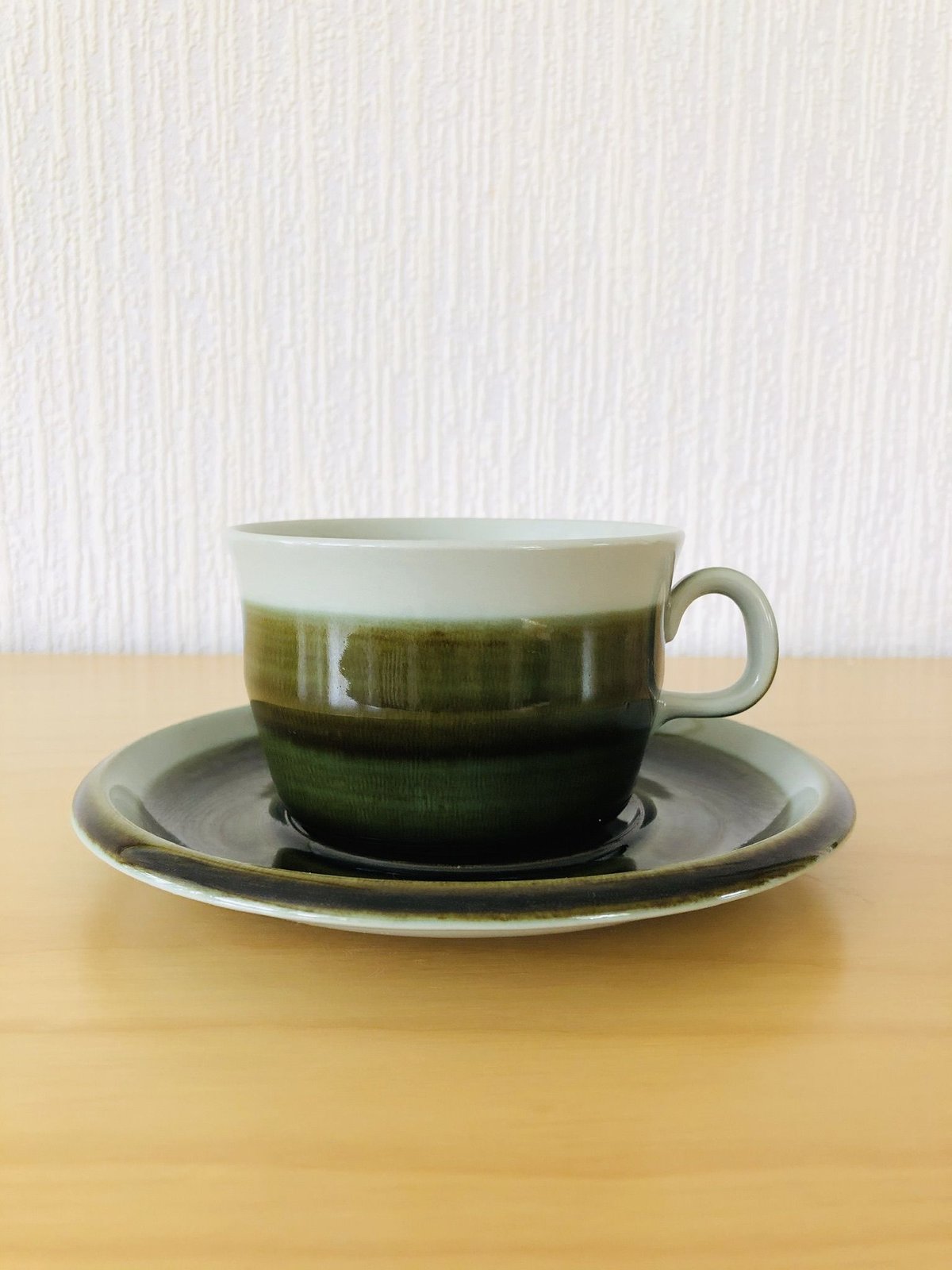 rorstrand ロールストランドMAYA オリーブグリーン皿 2枚セット