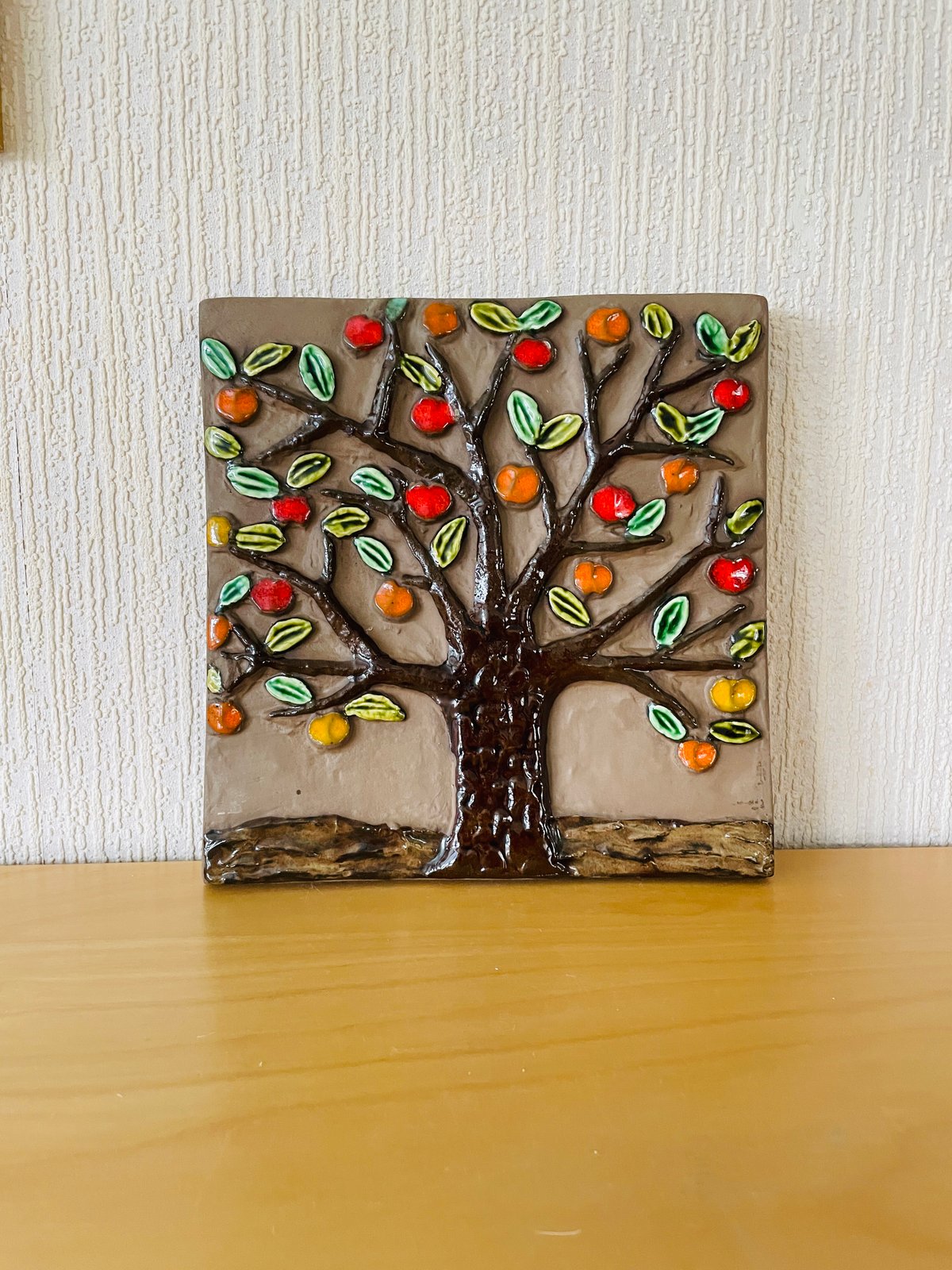 カラフルな花に囲まれた猫 ヴィンテージ ステンドグラス ローウェル