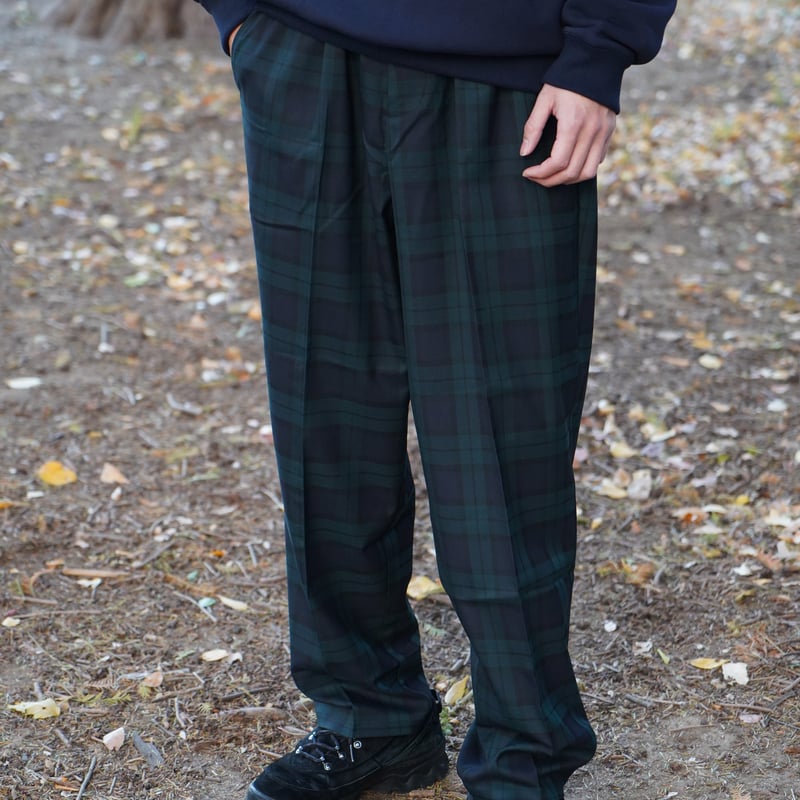 CLUBHAUS Center Press Easy Pants - Black Watch