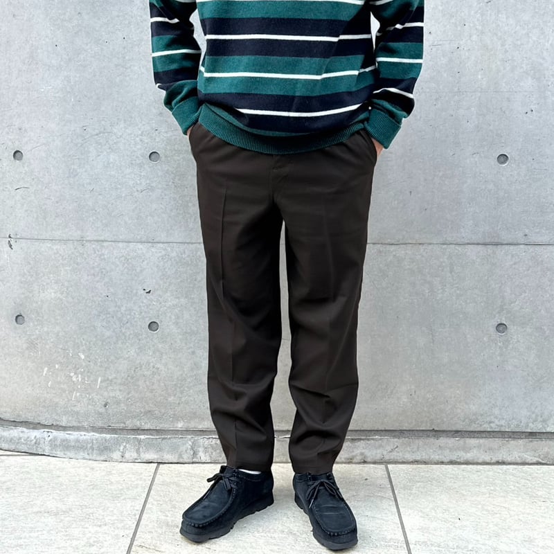 CLUBHAUS Center Press Easy Pants - Brown | CLUB