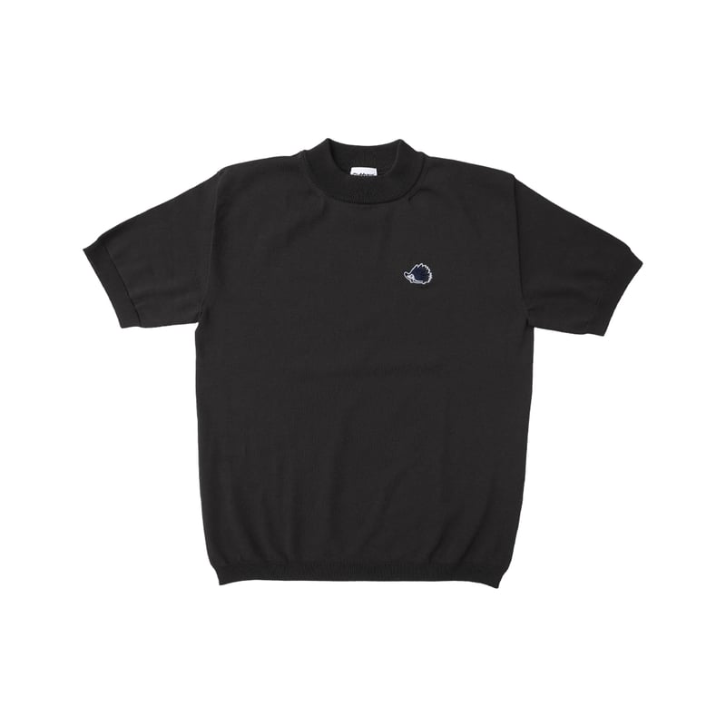 Wedgehog Mock Knit - Charcoal | CLUBHAUS | クラブハウス