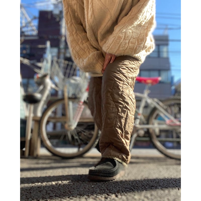 USED] ドイツ軍 キルティング OVER PANTS | garden730