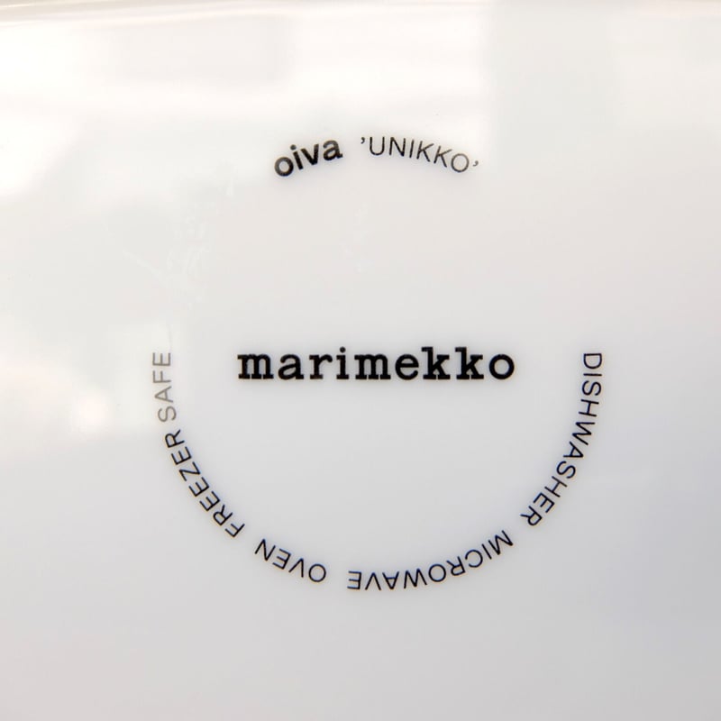マリメッコ marimekko ＜Unikko＞ボウル（ブルーグレー） | chuffy