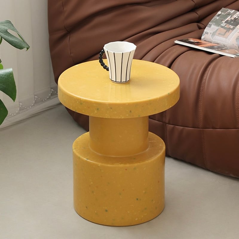 ミックスカラー コンパクト サイドテーブル スツール 全4色 | 70PARK