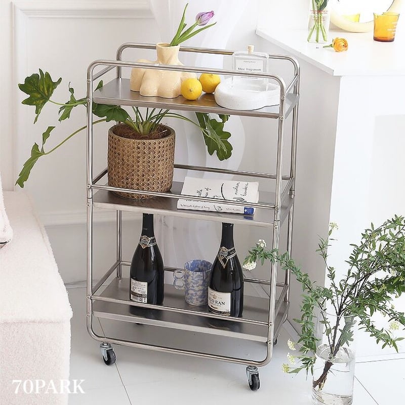 キッチンの隙間収納｜幅20cmのキャスター付き！人気のワゴンの通販