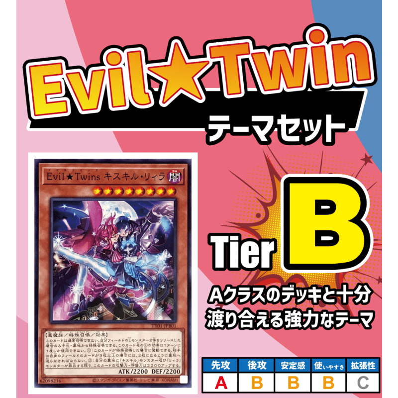 ◇遊戯王OCG Evil☆Twin（イビルツイン） デッキ・メインパーツセット