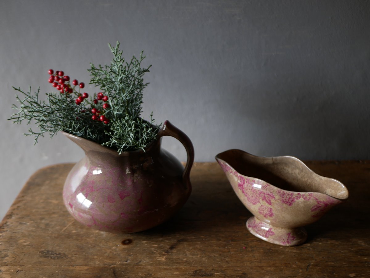 引取限定】フランス ビンテージ アンティーク 花瓶 ブロカント 引取