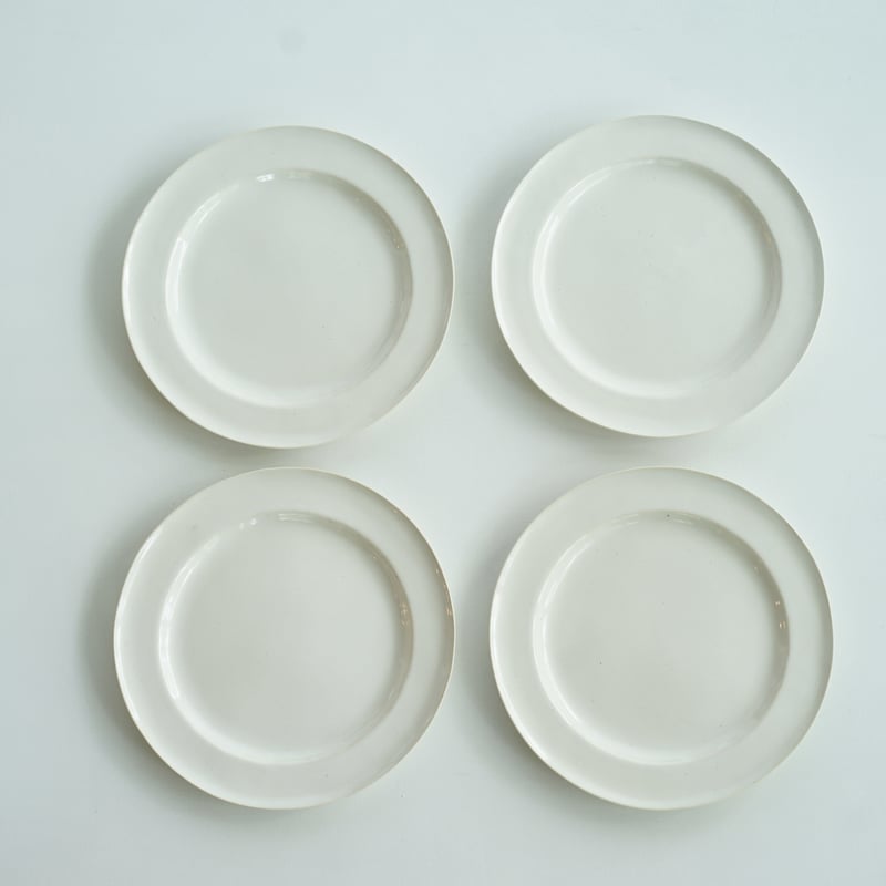 安藤雅信】ピューター写皿 L（乳白艶釉） | ギャルリ百草 online store