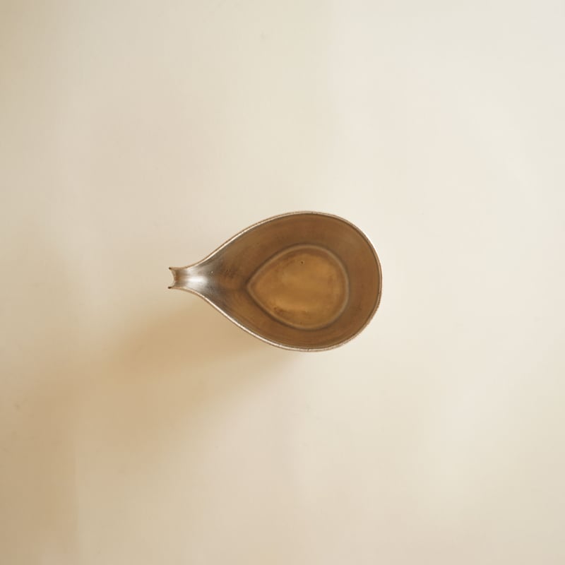 安藤雅信】銀彩細長片口 M | ギャルリ百草 online store