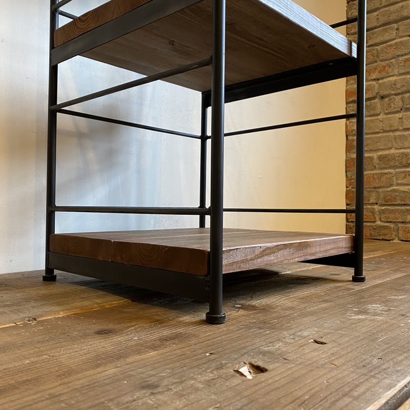 数量限定 IS200-A5 古材 アイアン 収納ラック 収納家具 シェルフ 棚