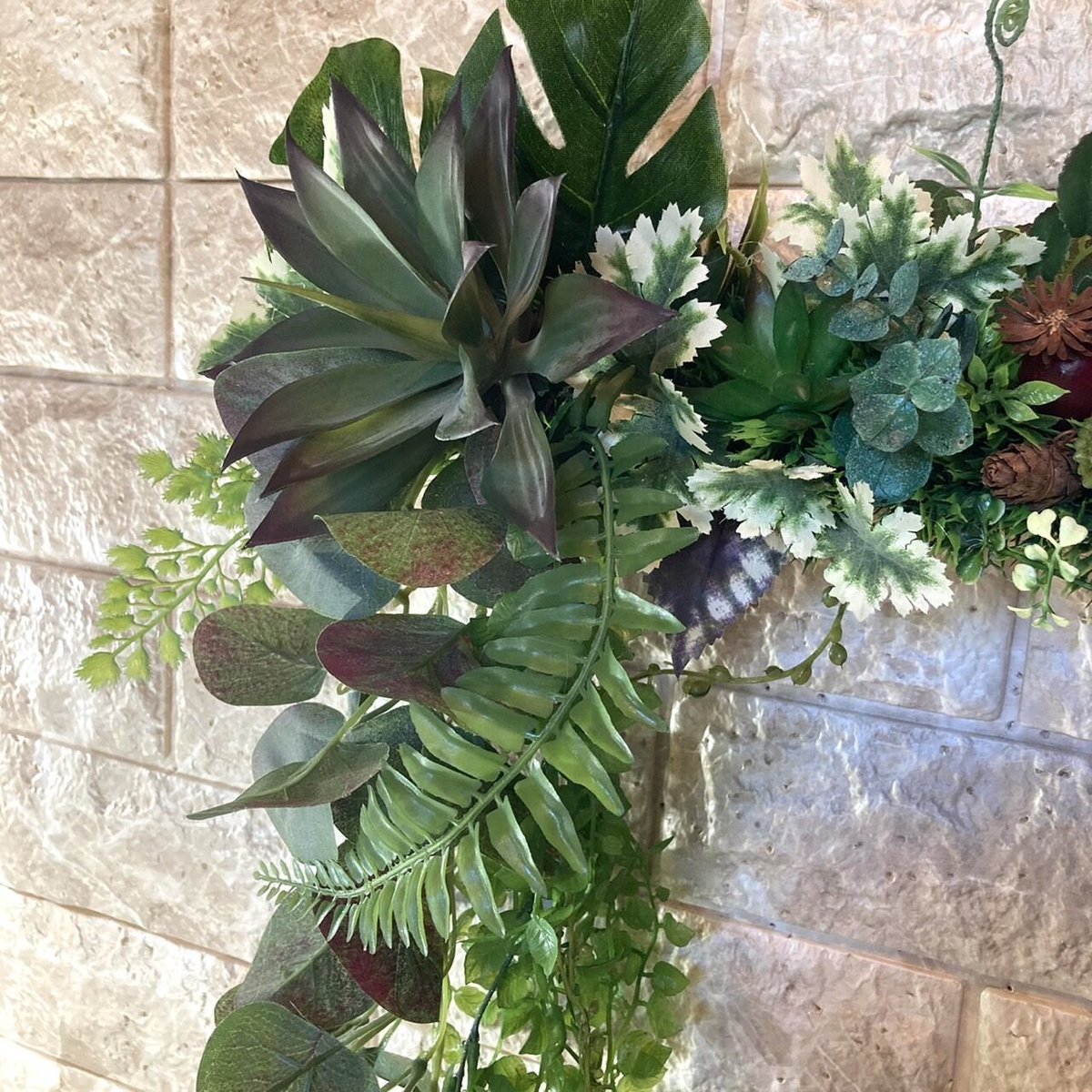 光触媒 人工観葉植物 ウォールグリーン フェイク フラワー | 太郎's STORE