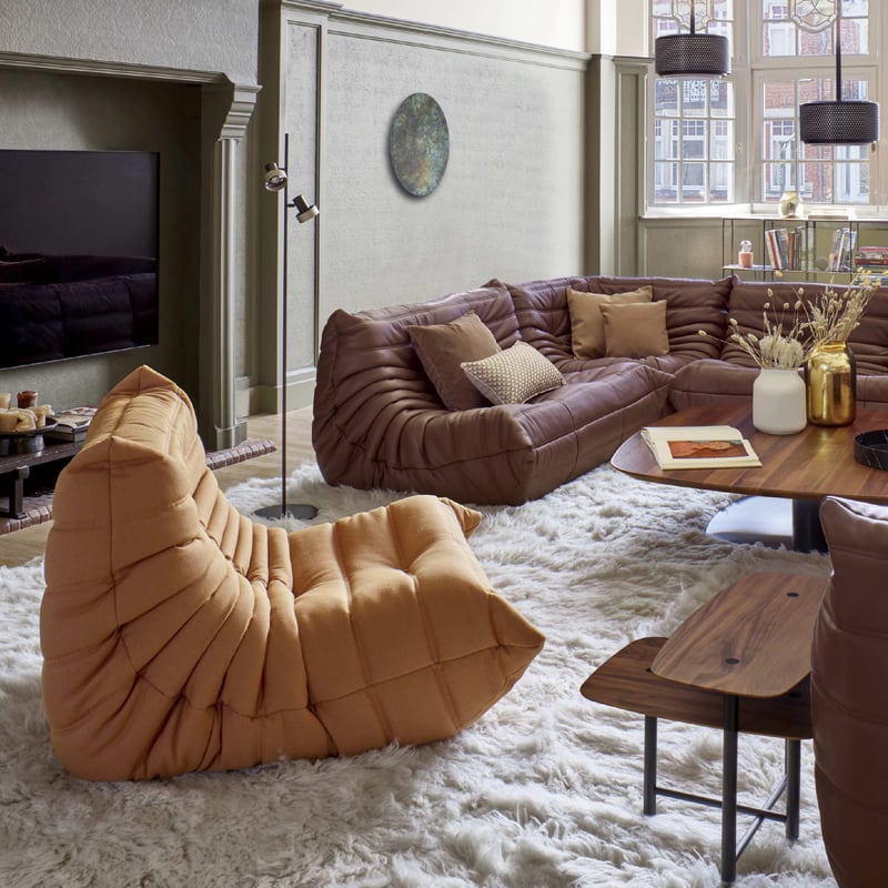 ligneroset/リーンロゼ 2人掛けソファ Rosettogo/ロゼトーゴ 【E-Hラン