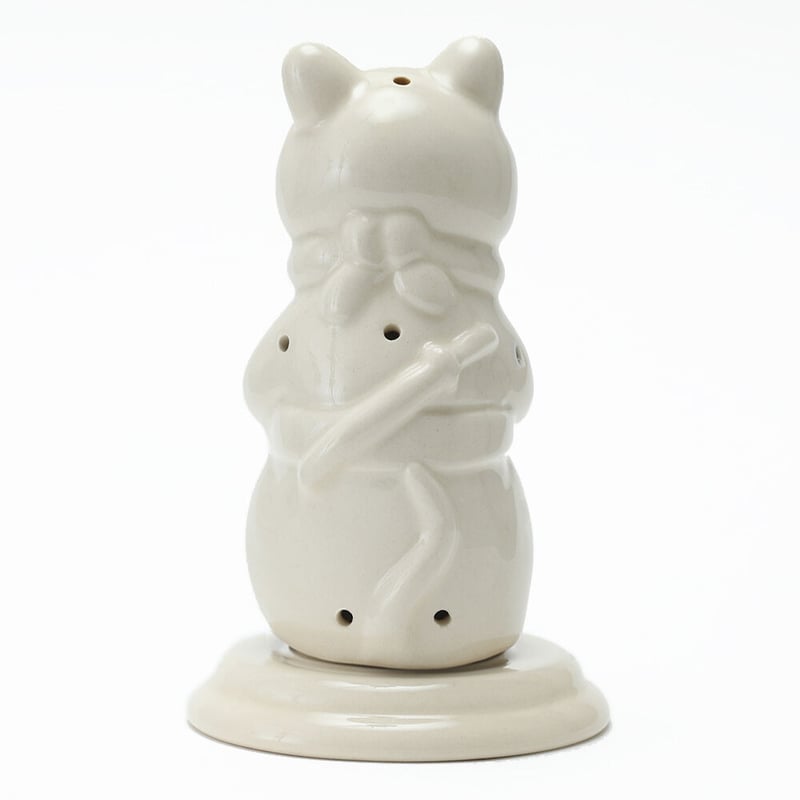猫忍者香炉/NEKO NINJA INCENSE CHAMBER（WHITE） | 伊賀の京丸