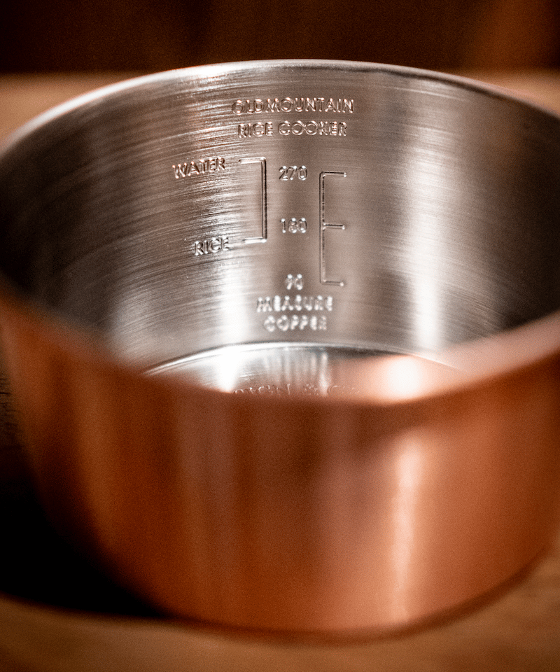 RICECOOKER 480深型 COPPER | old mountain