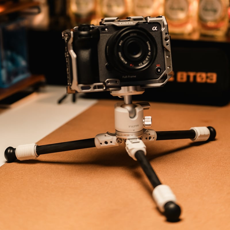 在庫限り] 延長ポール付テーブルトップ三脚キットTabletop Ball Head