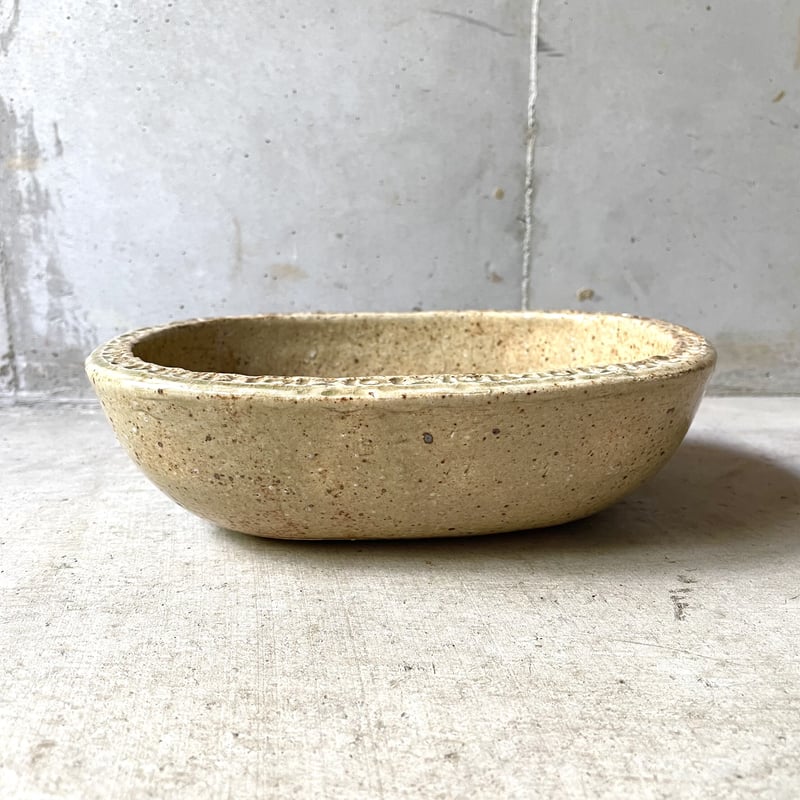 掛谷康樹 練上手楕円深鉢 | Linné