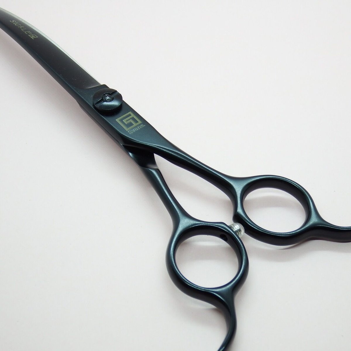 ギザ刃 カーブシザー【7.0インチ】マットブラック T15 | Svans
