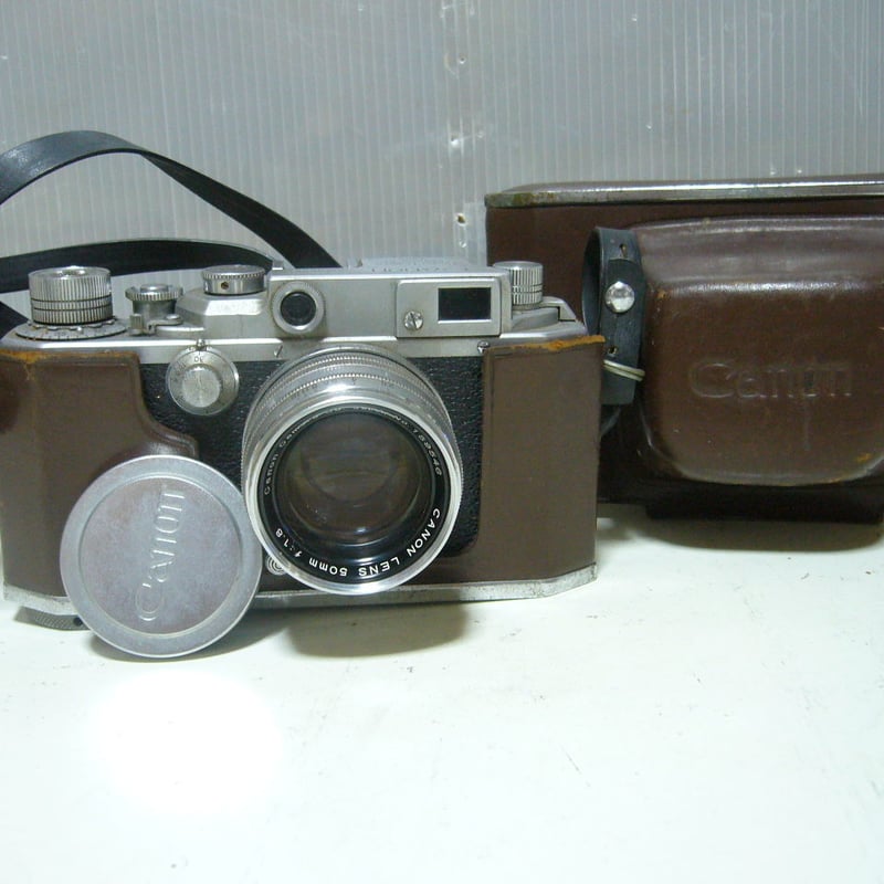 希少 キャノン フィルムカメラ ケース付 レンジファインダー | MARUKO商会
