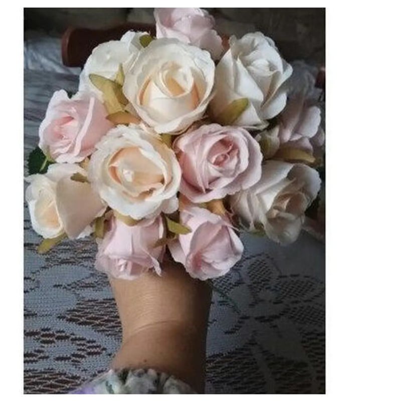 大量 120本セット 薔薇の花束 ウェディングブーケ シルクフラワー