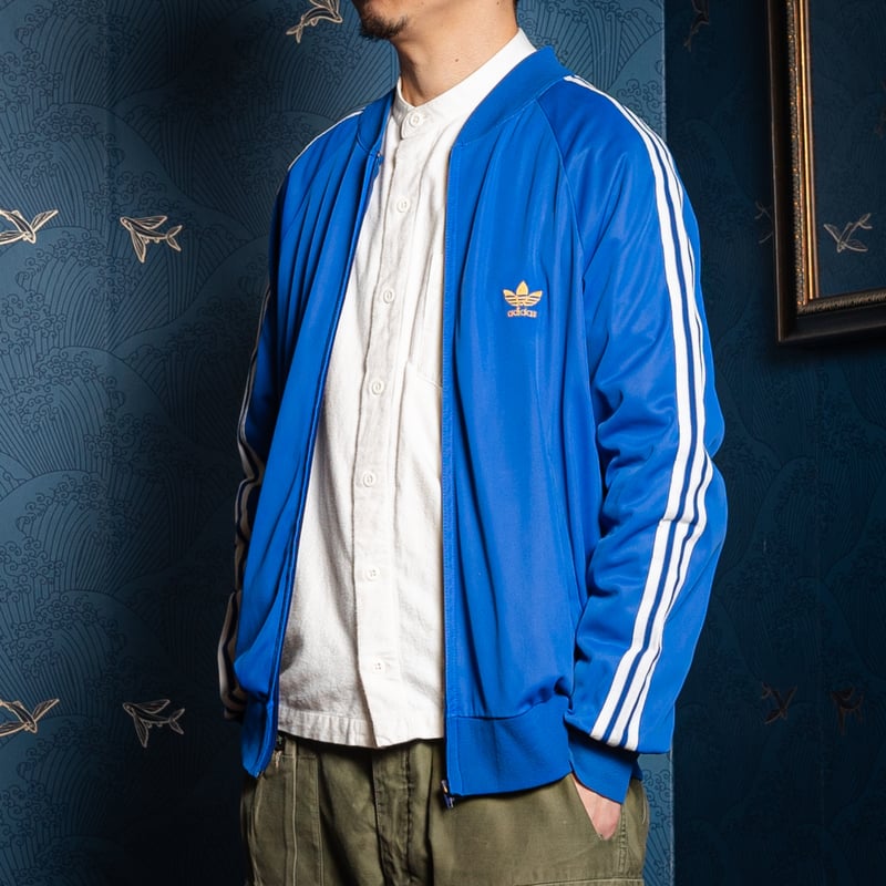 70s Vintage adidas Ventex ATP Track Jacket Blue