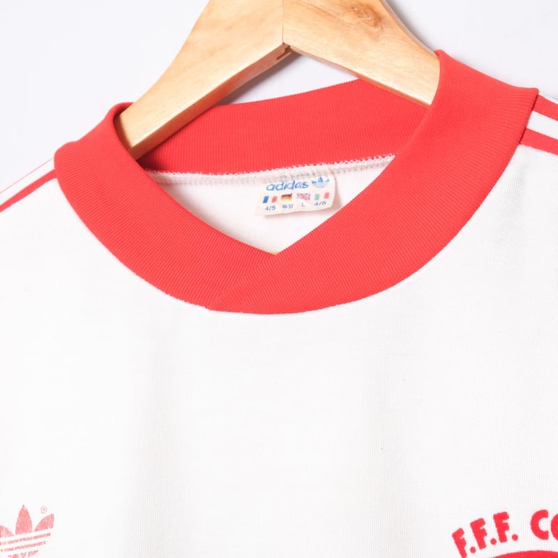 80s Vintage adidas Ventex Game Shirt FFF.CORPO