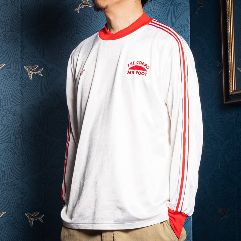 80s Vintage adidas Ventex Game Shirt FFF.CORPO