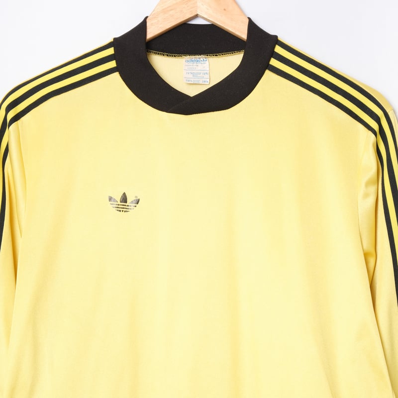 70-80s Vintage adidas Ventex Game Shirt Yellow