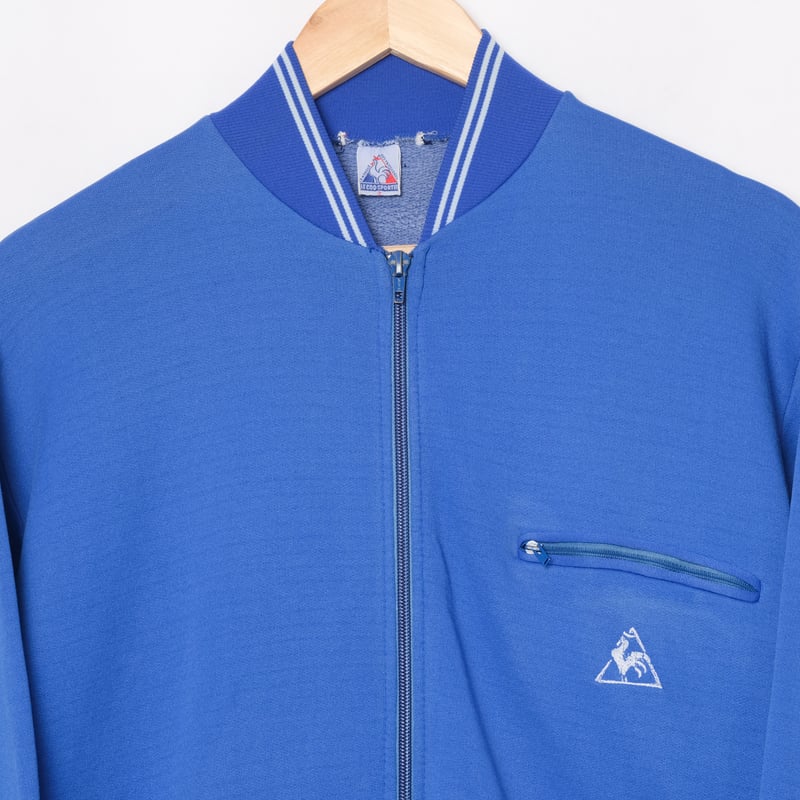 60s Vintage Le Coq Sportif Collarless Track Jac
