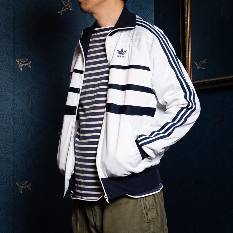 70-80s Vintage adidas Ventex Track Jacket Model