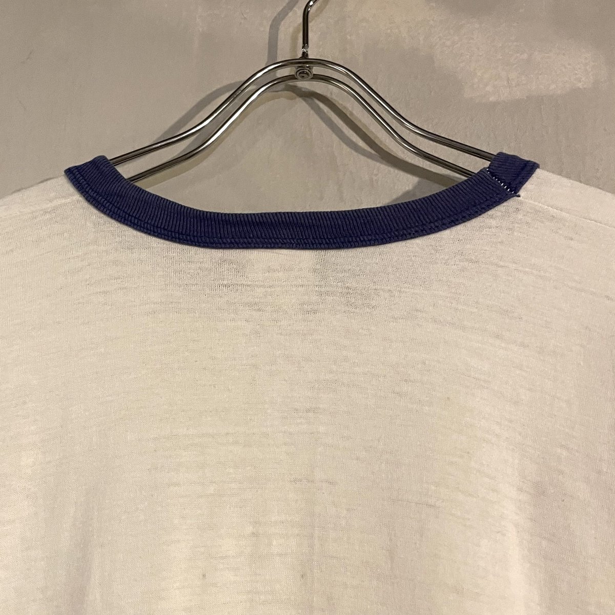 70s Russell Athletic リンガーTシャツ 金タグ USA製 ラッセル ヴィン