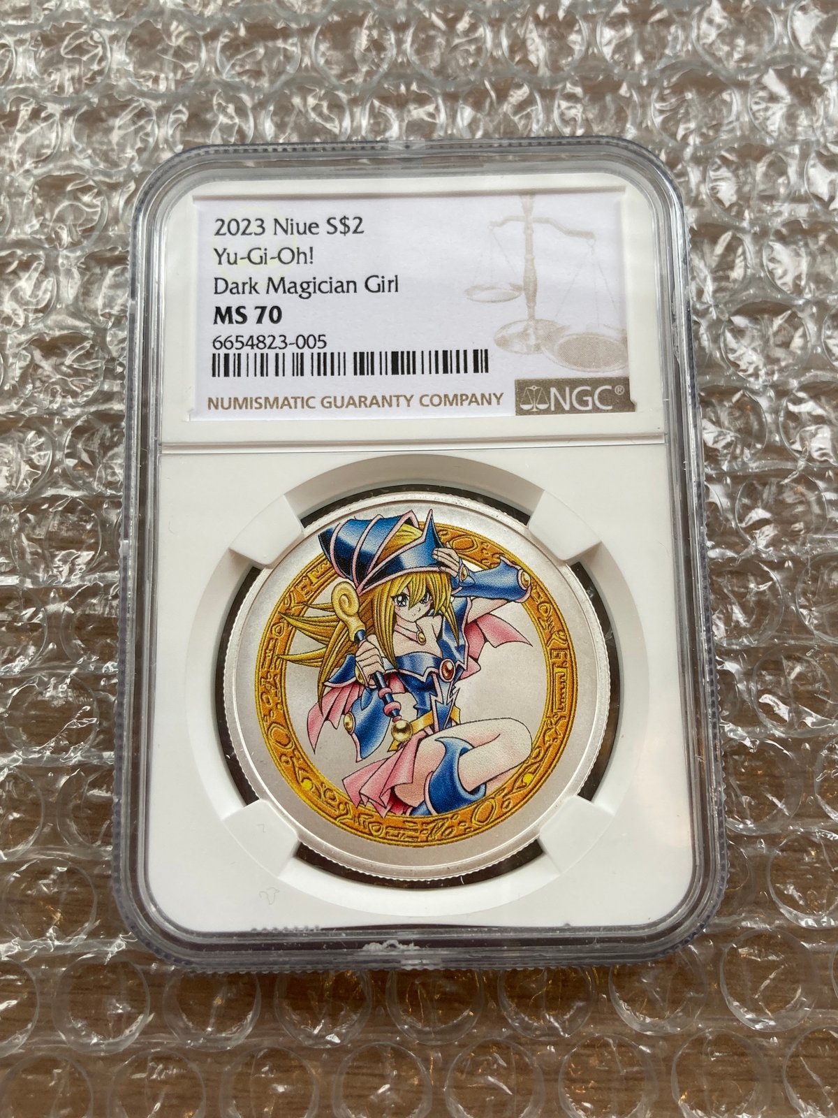 NGC最高鑑定MS70】25周年記念版 遊戯王 ダーク（ブラック