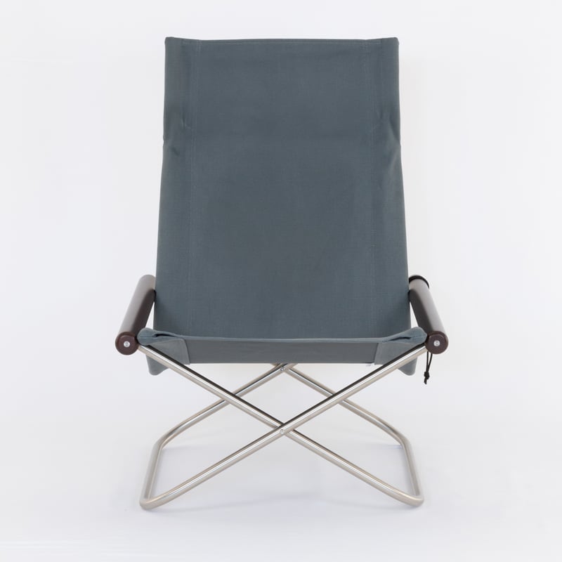 NYCHAIR X /ニーチェア エックス / 座布：グレー 肘かけ：ナチュラル