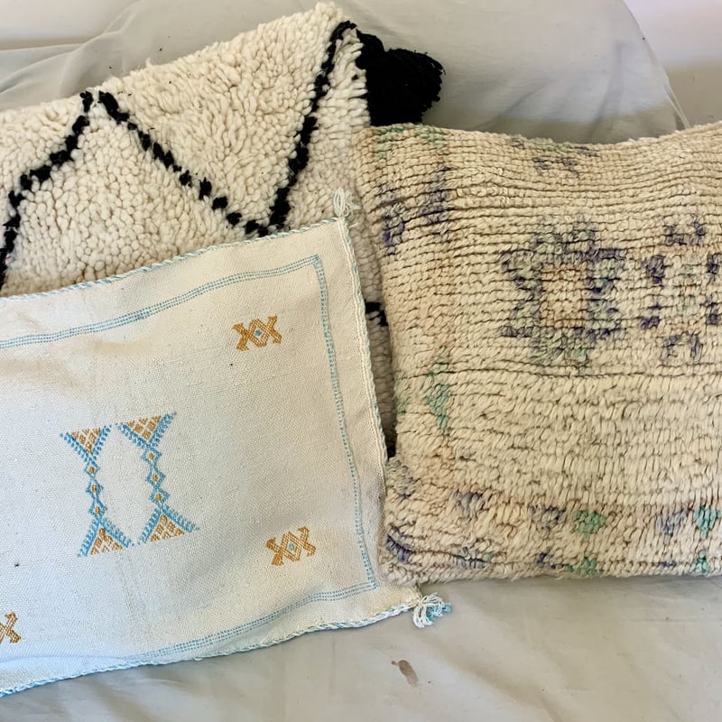 モロッコ カクタスシルク サブラ クッションカバー 100 | Boawid