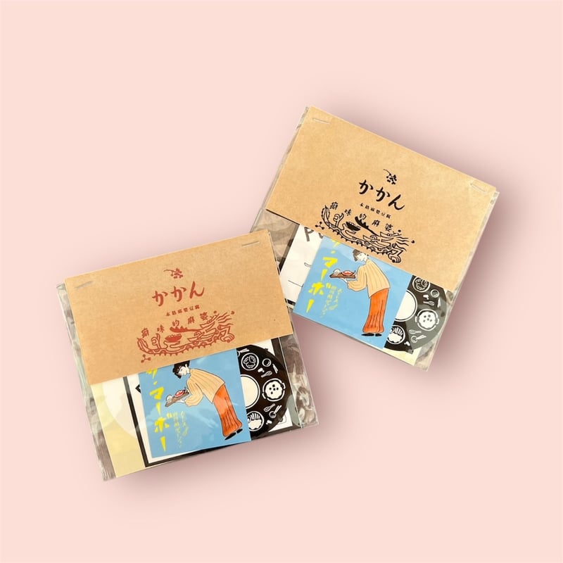 かかんのステッカーセット（3枚入り） | 本格麻婆豆腐 かかん