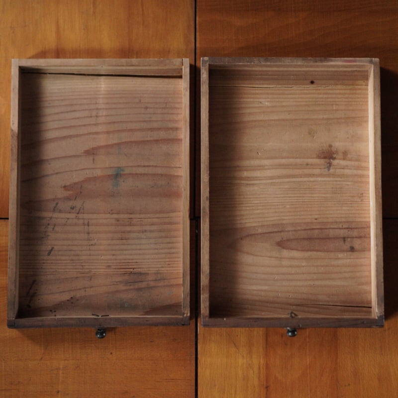 8杯小引出し 小抽斗 引出し 収納棚 昭和 収納 古道具 アンティーク