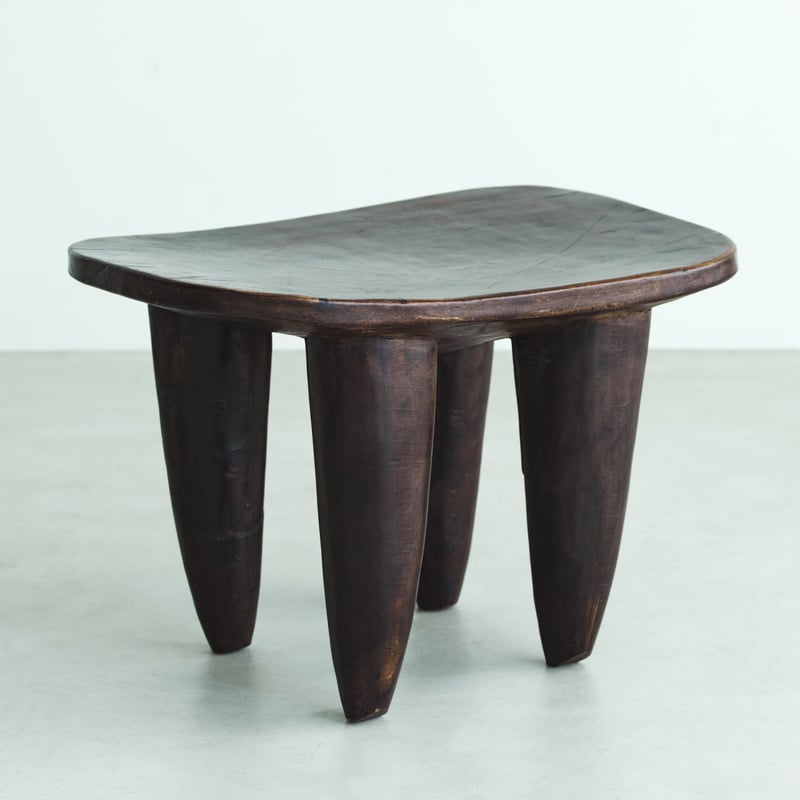 SENUFO STOOL セヌフォ・スツール LARGE SIZE アフリカ民芸品 (No.
